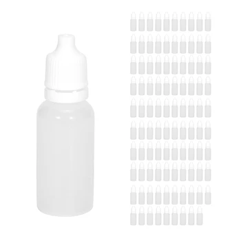 300PCS 15Ml פלסטיק ריק Squeezable טפי בקבוקים עין נוזלי טפי למילוי בקבוקים