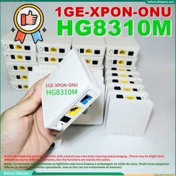 10pcs / 20pcs 100% מקורי HG8310M 1GE-XPON ONU גשר GXPON GE ONT המעטפת החדשה שיפצה x1Lan FTTH יד שנייה התקן המודם