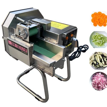 ירקות מכונת חיתוך תכליתי לחתוך בצל ירוק כרוב כבוש פלפל המסוק, מלפפון, בצל מבצע מכונת