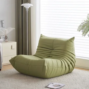 הכורסה במשרד ספה הנורדית המודרנית ירוק איפור משחקים מדיטציה מעצב הכיסא הנפתחת הפוף שמברה הסלון קישוט