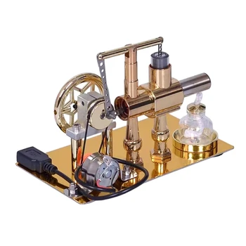 מנוע סטירלינג מודל פיזי ניסוי מדעי עזרי הוראה מנוע האוויר החם מודל מודל פיזי צעצוע חינוכי
