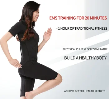 חדש EMS הנוכחי מיקרו דופק אלחוטי חכם כושר חליפת אימון יוגה החליפה כושר החליפה שיקום החליפה יוניסקס