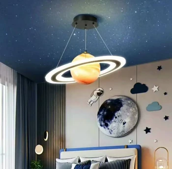 אור של כוכב לכת חדר ילדים נברשת יצירתיות הארץ ילד ילדה חדר השינה גואנגדונג Zhongshan גופי תאורה בחלל סטאר