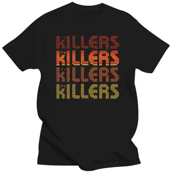 חדש 2021 הרוצחים להקת רוק הלוגו של הגברים חולצה במידה S-3XL גברים 2017 הקיץ צוואר עגול גברים חולצת נוער