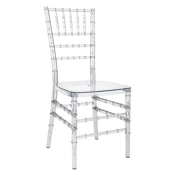 אקריליק כיסא שקוף כסאות אוכל חתונה מודרנית מסיבת טרקלין שרפרף מתקפל נוח כיסאות רהיטים עיצוב הבית
