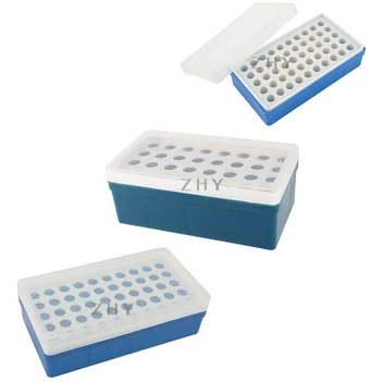 32/50/72/96/100 עמדות 0.2/0.5/1.5/2/5ml EP PCR צנטריפוגות צינור פלסטיק מכוסה קרח תיבת מבחן צינורות מתלה לעמוד צלחת בעל