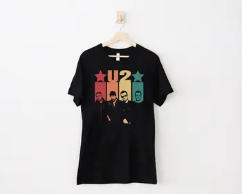 U2 וינטג', חולצה, U2 החולצה, קונצרט חולצות, חולצה מתנה לחברים ובני משפחה