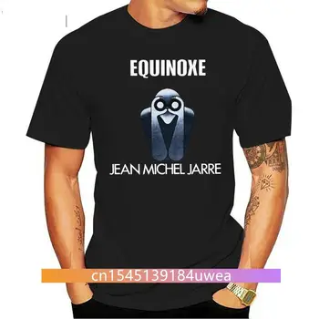 2018 חדש בקיץ חולצות T לגברים מותאם אישית שרוול קצר Jean Michel Jarre Equinoxe חלק 5 רצועות אנשי הצוואר עיצוב חולצות טי