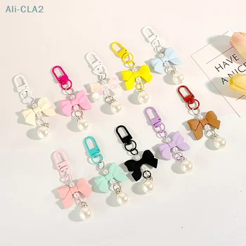 קשת ממתקים צבע תליון Keyring אופנה Y2K מחזיק מפתחות אוזניות במקרים קסם תליון תיק תיק אביזרים