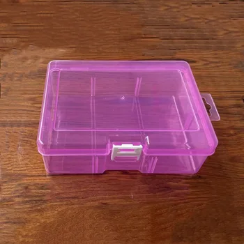 בקופסת פלסטיק תיק מחזיק בורג Compart תכשיטי עגיל להציג ארגונית מסוף בורג חרוזים אחסון למשרד הביתי