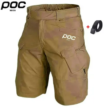 גברים מוטו POC מכנסי עבודה טקטית מכנסיים קצרים עמיד למים אופניים הרים תחתיות מכנסיים Mtb אופני אנדורו במורד המכנסיים.