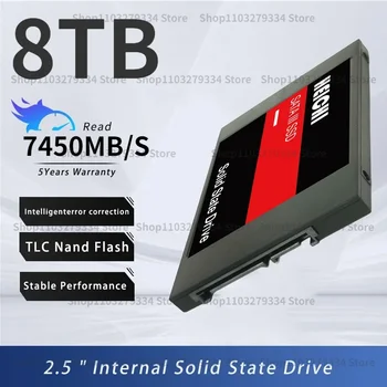 4TB נייד SSD 2TB 2.5 אינץ 1TB Sata III הכונן הקשיח הנייד מיקרו שולחן העבודה של המחשב PS5 PS4 פנימי של מצב מוצק דיסק קשיח