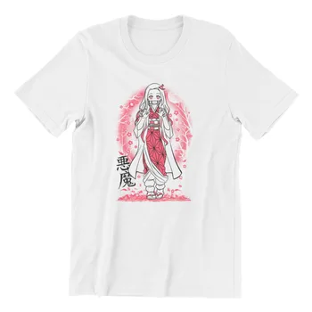 חולצת הטריקו של הגברים שד אחות Nezuko משחקים סיטונאי בגדי גברים כותנה חולצת טי היפ הופ Tees מקסימום Harajuku אופנת רחוב