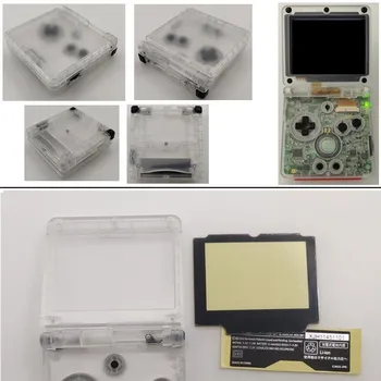 שקוף דיור Shell Case For Nintendo Game Boy Advance SP GBA SP