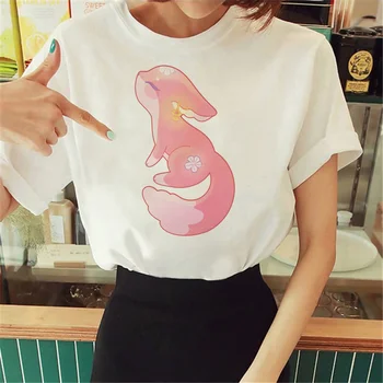 יאי מיקו חולצות נשים Y2K מעצב מצחיק העליון ילדה מנגה מצחיק y2k בגדים