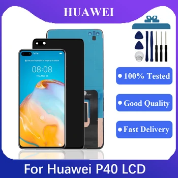 המקורי עבור Huawei P40 אנה-NX9 אנה-LX4 אנה-AN00 תצוגת LCD עם מסך מגע דיגיטלית הרכבה מסך חלופי עבור Huawei P40
