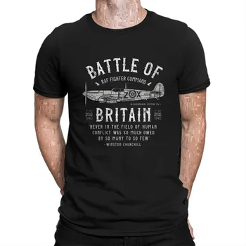 הקרב על בריטניה מטוס המאהב חולצת טי פרחח מזדמן חולצת אופנת רחוב Tees גברים כותנה אופנה חולצות שרוול קצר