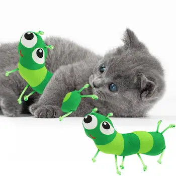 שיניים טיפול קטיפה חתול מפוחלץ צעצוע מקסים צורה ללבוש עמידים ניקוי שיניים העוסקים מחמד ללעוס צעצוע חריקת שיניים צעצוע
