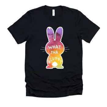 מה זה מוך חולצת ארנב הפסחא לקשור לצבוע בצבעי מים ארנב מבוגר מילים חיה מם
