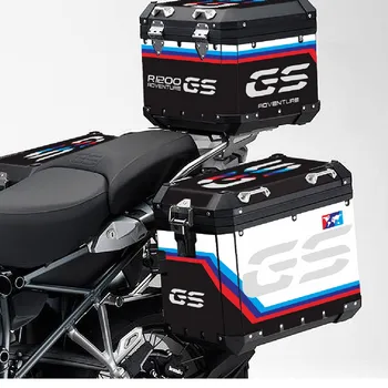 עבור ב. מ. וו אופני 40 אלף R1200GS r1200 gs משולש שחור הרפתקאות 2019-2021 אופנוע קופסת אלומיניום מדבקה