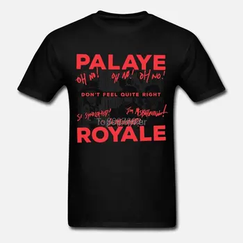 אופנה הדפסת כותנה חולצת הטריקו של הגברים Palaye רויאל לא מרגיש לגמרי בסדר חולצת הטריקו של גברים מצחיק טי-שירט
