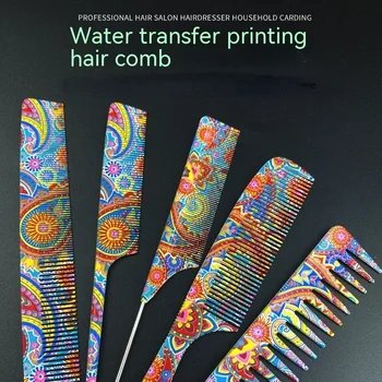 מים העברת מקצועית מסרקים שיער מספרה עיצוב שיער תספורת מברשת אנטי-סטטית סבך סלון טיפוח שיער סטיילינג